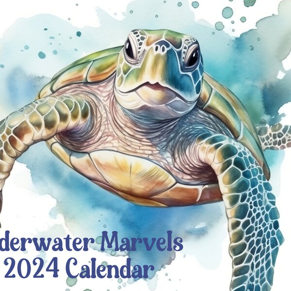 Marine Calendar 2024 Etsy
