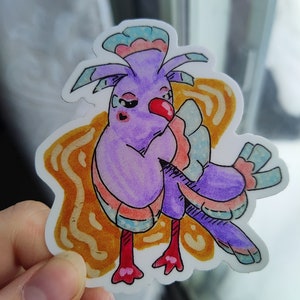 Oricorio Sensu Style Sticker