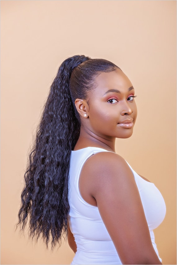 Synthetic curly top hair extensions uk