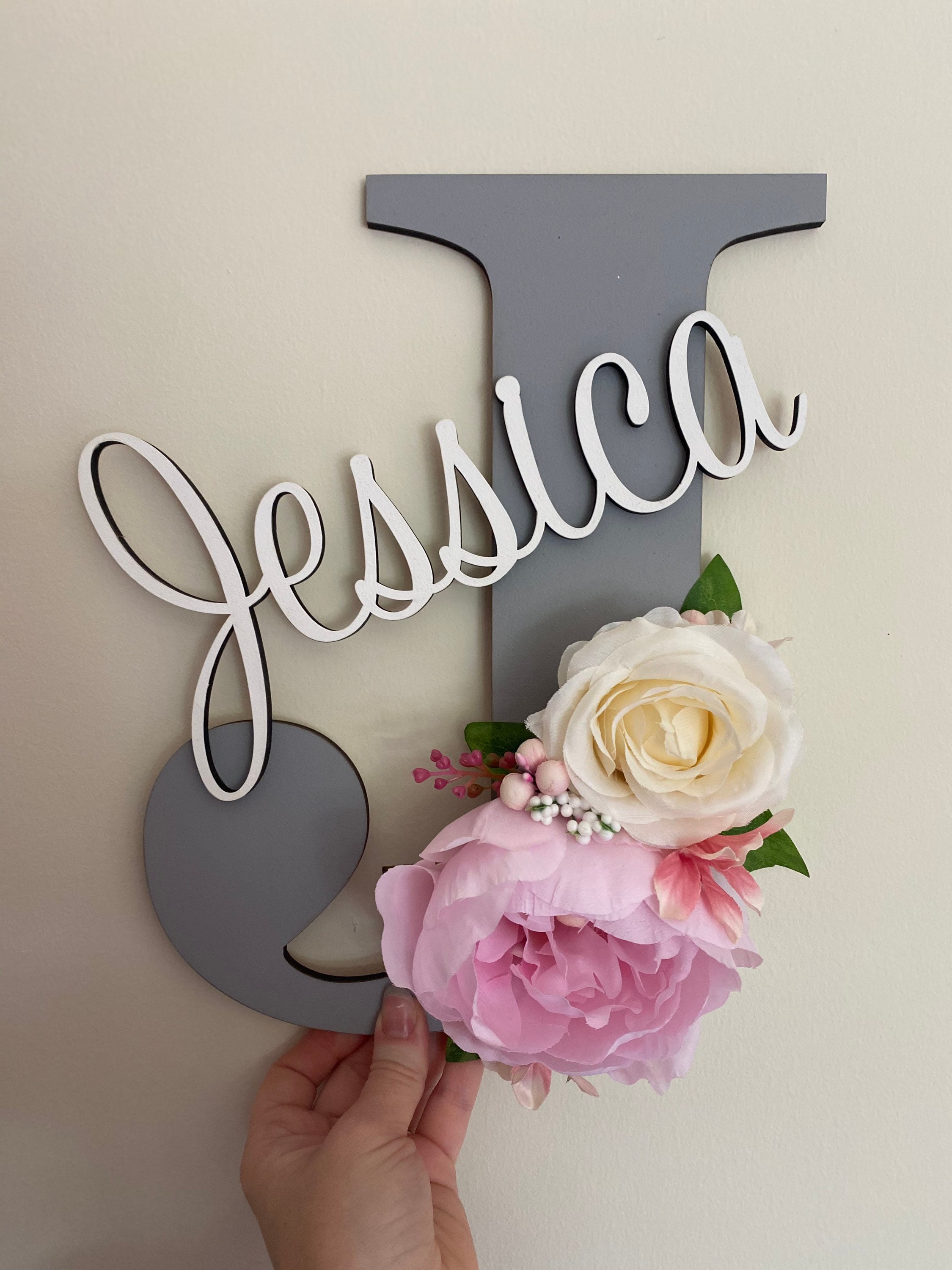 Wall Name Personalised Wooden Wall Name Kids Wall Decor Etsy UK