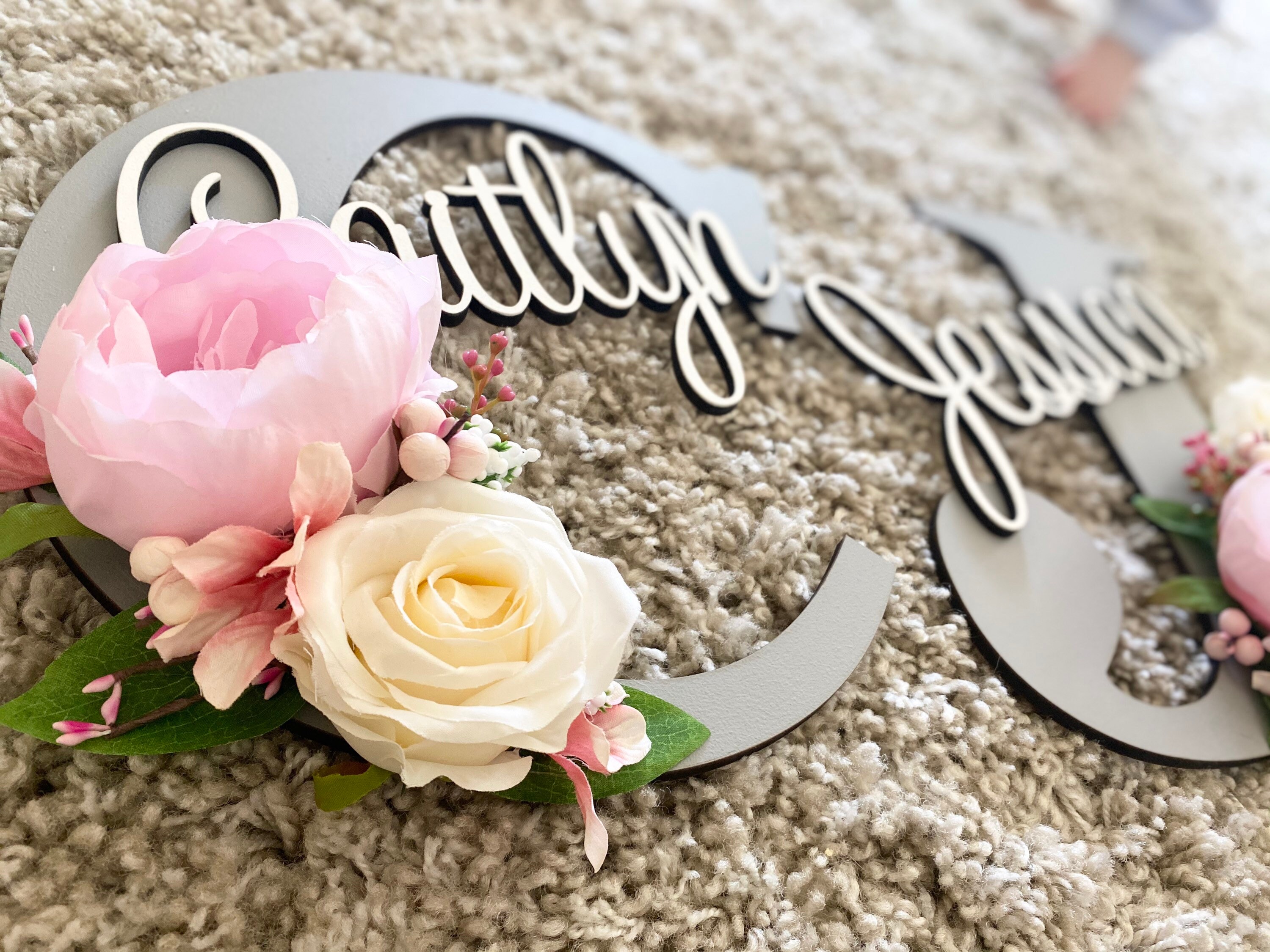 Wall Name Personalised Wooden Wall Name Kids Wall Decor Etsy UK