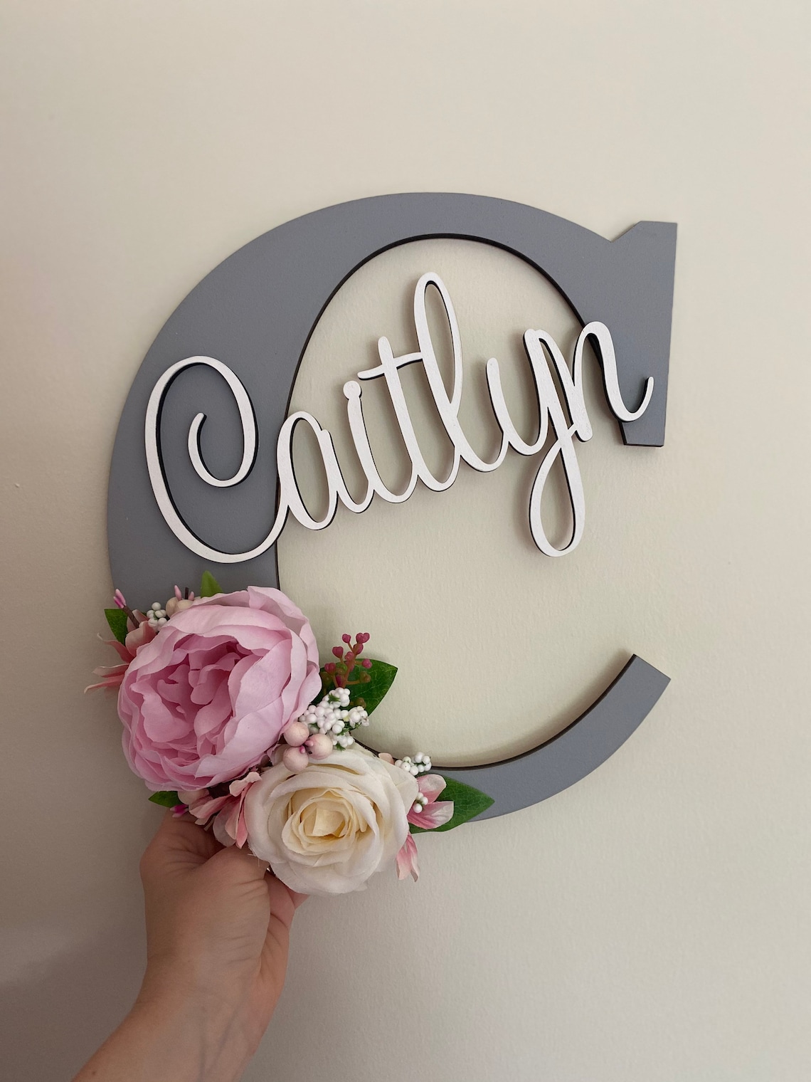 Wall Name Personalised Wooden Wall Name Kids Wall Decor Etsy UK