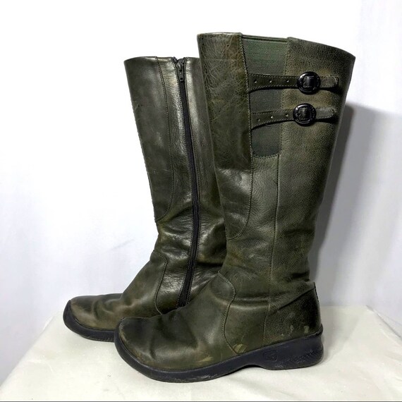 Keen Bern Baby Bern Dark Sage Tall Leather Boots
