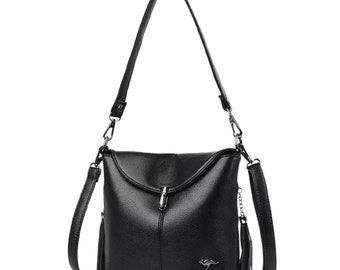 Vegan Leather Crossbody Bag: Boutique Satchel Handbag