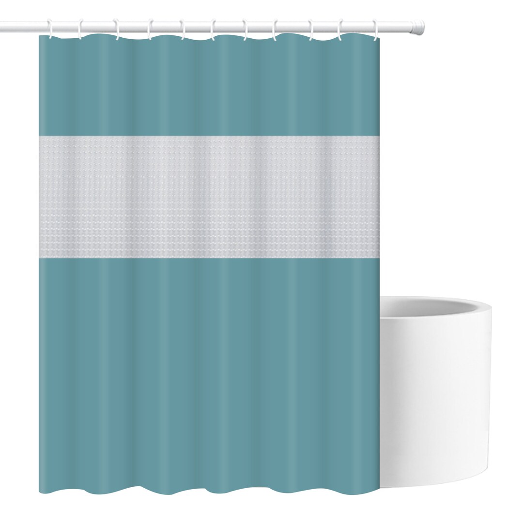 Modern Shower Curtain, Curtain for Shower, 100 Peva, Modern Bathroom