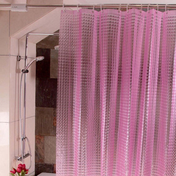 Hot Pink Bathroom Set Housewarming Gifts Pink Shower Curtains