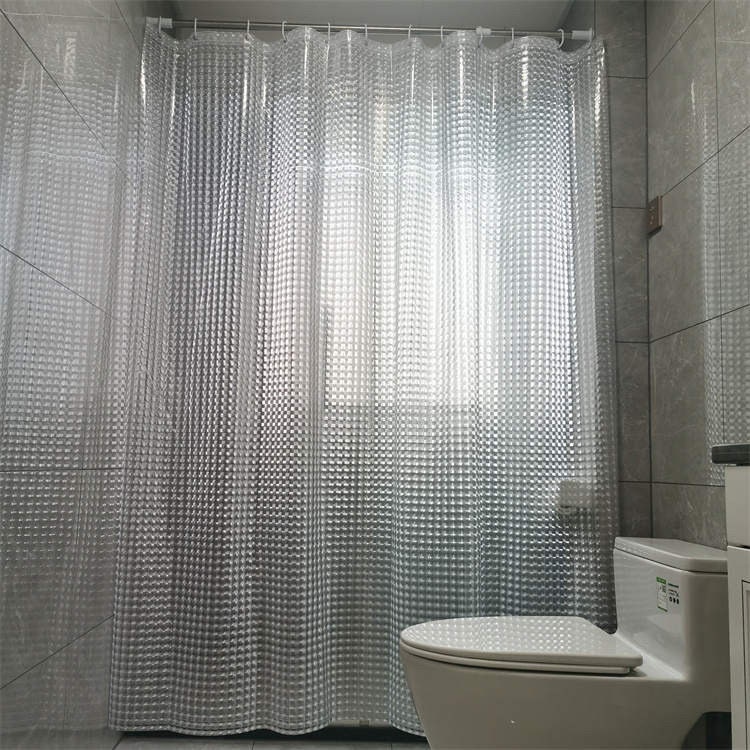Cortina de ducha en peva transparente L. 180 x A. 200 cm, Georgia