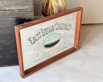 Vintage East India Company mirror