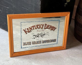 Vintage Kentucky Derby Advertising Mirror