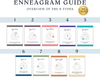 Quaderno di esercizi dell'Enneagramma. Scoperta di sé. Spunti di crescita personale. Riflessioni sul diario. Test di personalità. MBTI. 9 tipi.