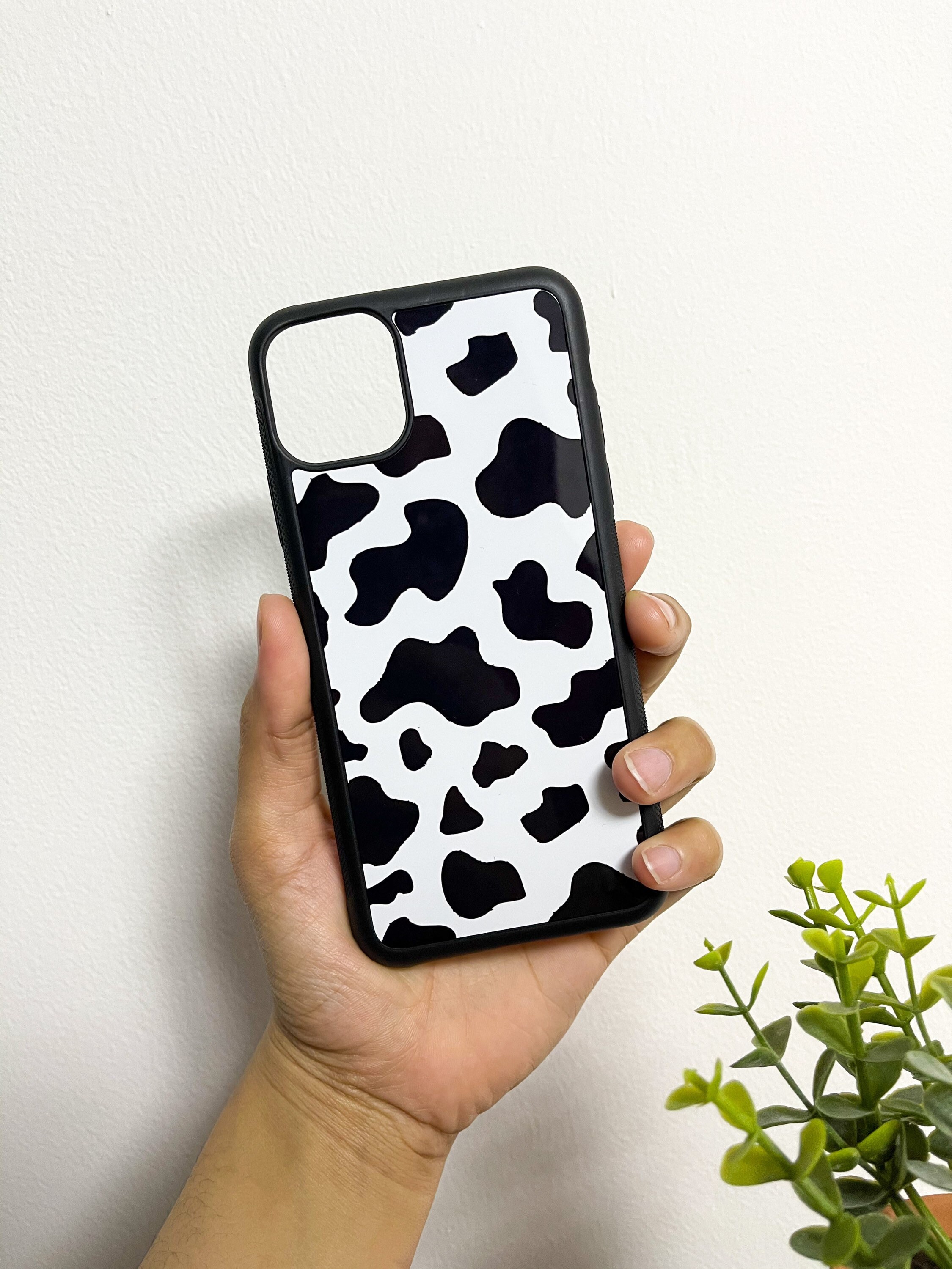 Cow Print Phone Case Iphone Case Customised Personalised Gift Etsy UK