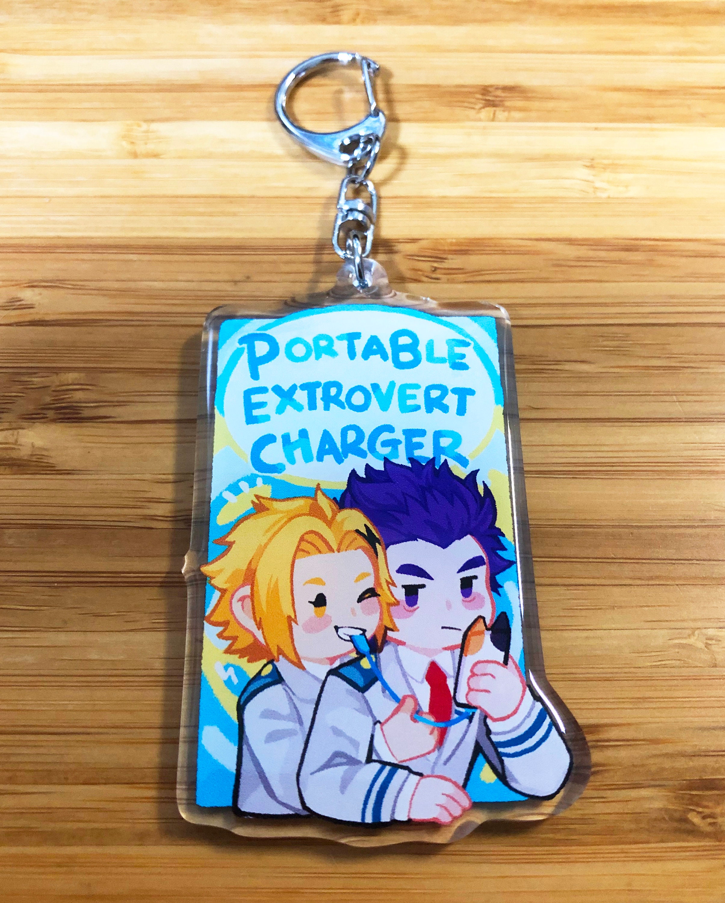 Charms 3 X 2 Introvert / Extrovert Chibis Etsy Australia