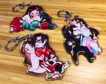 Tian Guan Ci Fu Charms | 3" x 2.5" | Nomnoms