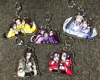 Mo Dao Zu Shi Charms | 3" x 2" | Siblings Series