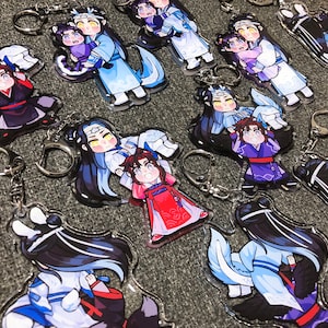 Mo Dao Zu Shi Charms | 3" x 2.5" | Baobao