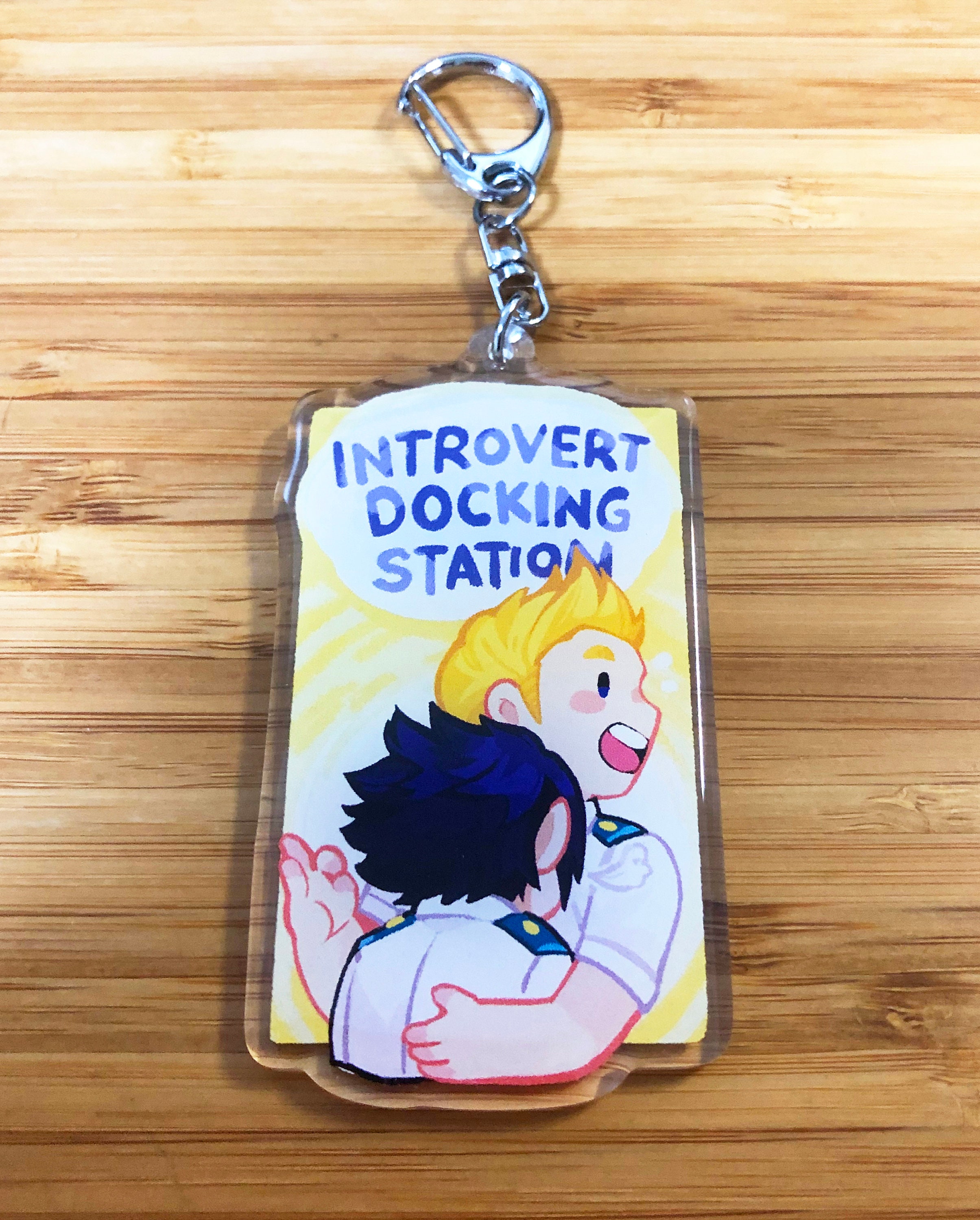 Charms 3 X 2 Introvert / Extrovert Chibis Etsy Australia