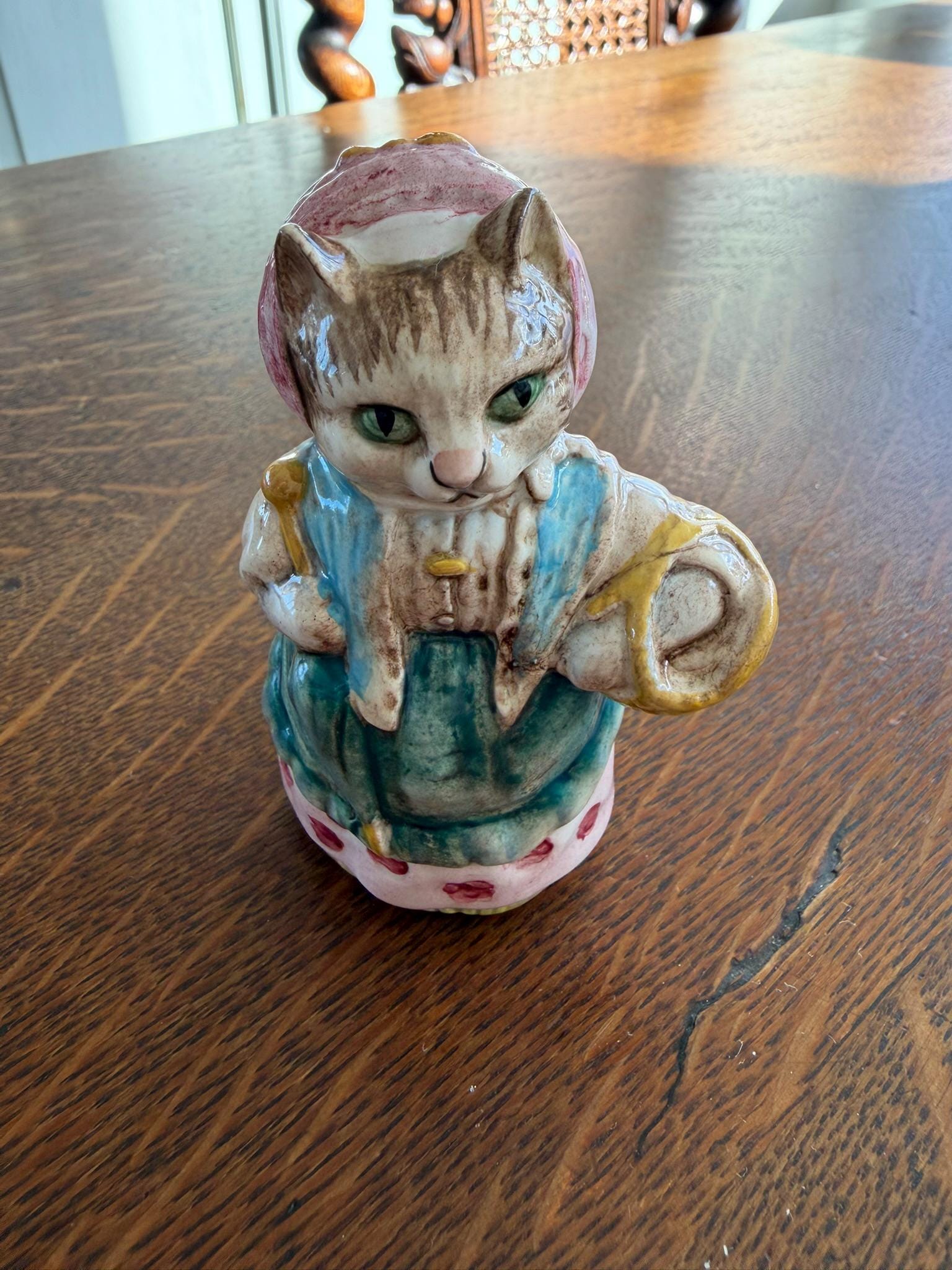 Beatrix Potter Figurines Cat - Etsy