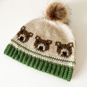 Bear Hug Hat Crochet Pattern