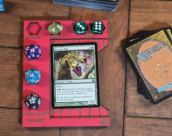 Prosta strefa dowodzenia | Magic the Gathering MtG | Rzucanie obrażeń od życia, Dowódca trucizny | RPG | TTRPG |