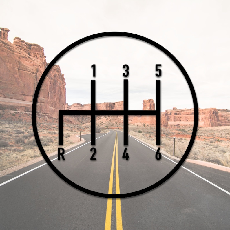 Dodge Ram G56 Shift Pattern Decal Etsy