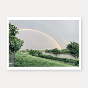 Arcobaleno, Weserstadion, Brema, cartolina, biglietto d'auguri, tifoso di calcio, Osterdeich, Werder, Verde-Bianco, atmosfera, fotografia, belle cartoline