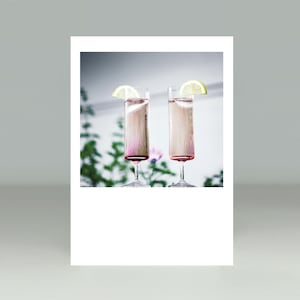 Cocktail, applausi, prost, cartolina, buono regalo, biglietto d'auguri, congratulazioni, grazie, invito, fotografia, cartolina fotografica, bevande