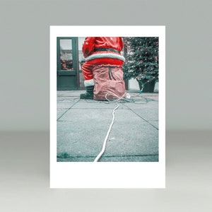 Carte de Noël, Père Noël, Père Noël, Avent, carte, cartes postales, cartes de vœux, cartes postales photo