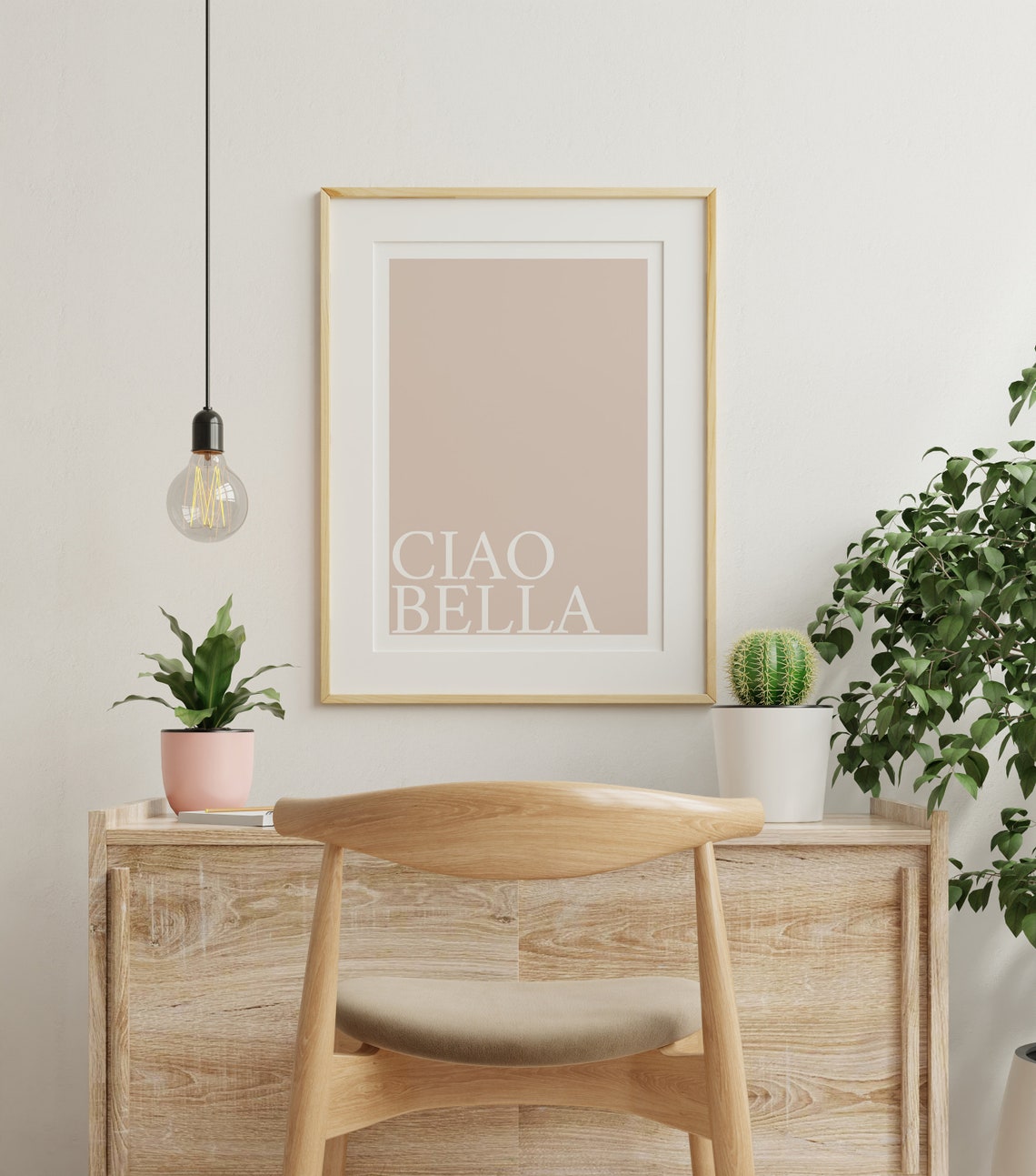 Ciao Bella Print Goodbye Beautiful Italian Print Fashion
