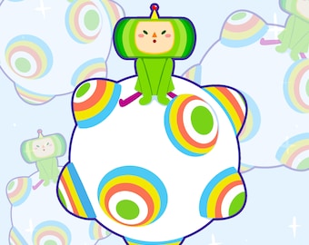 Katamari Damacy Sticker | 2.8"