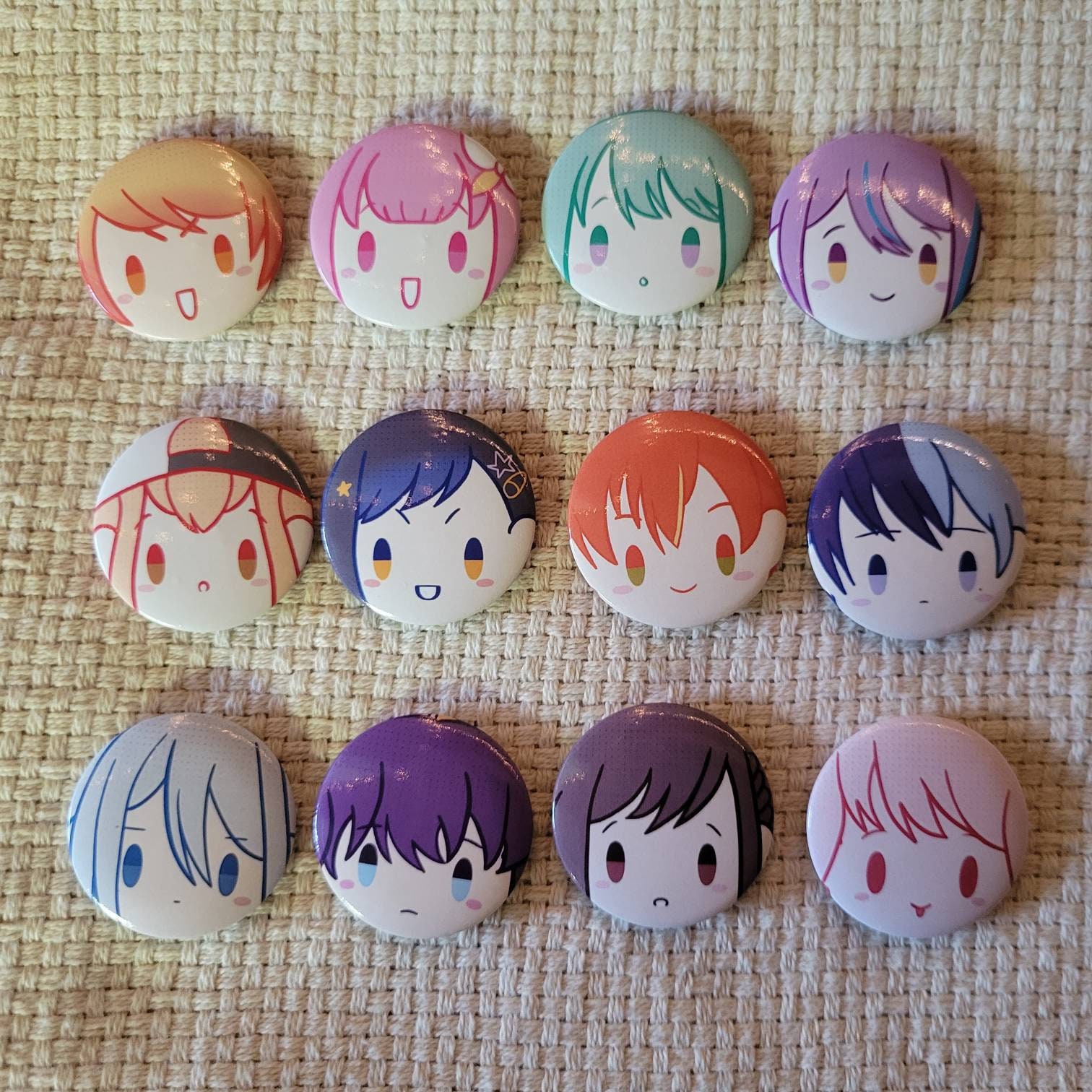 Tsuki Pins and Buttons for Sale