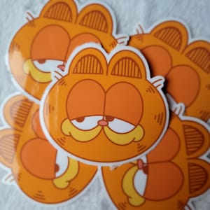 Chill Garfield Sticker