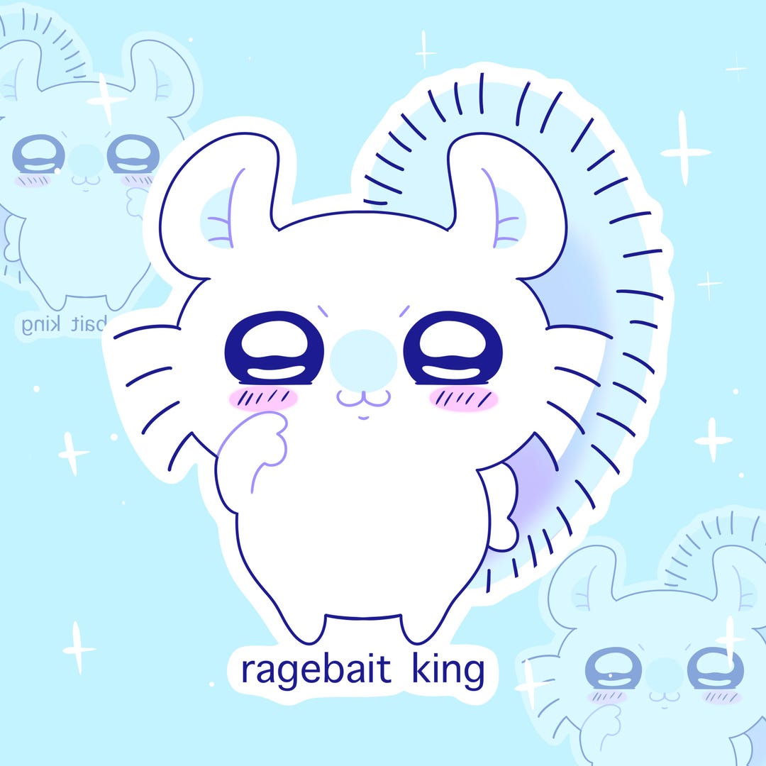Momonga Ragebait Sticker | 2.8