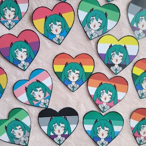 Hatsune Miku Pride Stickers