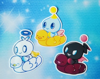 Chao garden floaties stickers