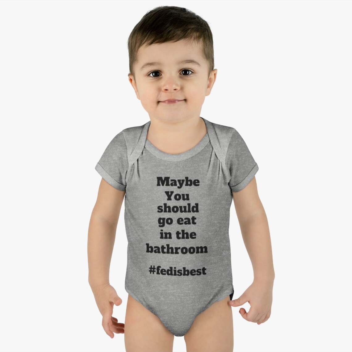 Vielleicht sollten Sie im Badezimmer gestillt Baby onsie ...