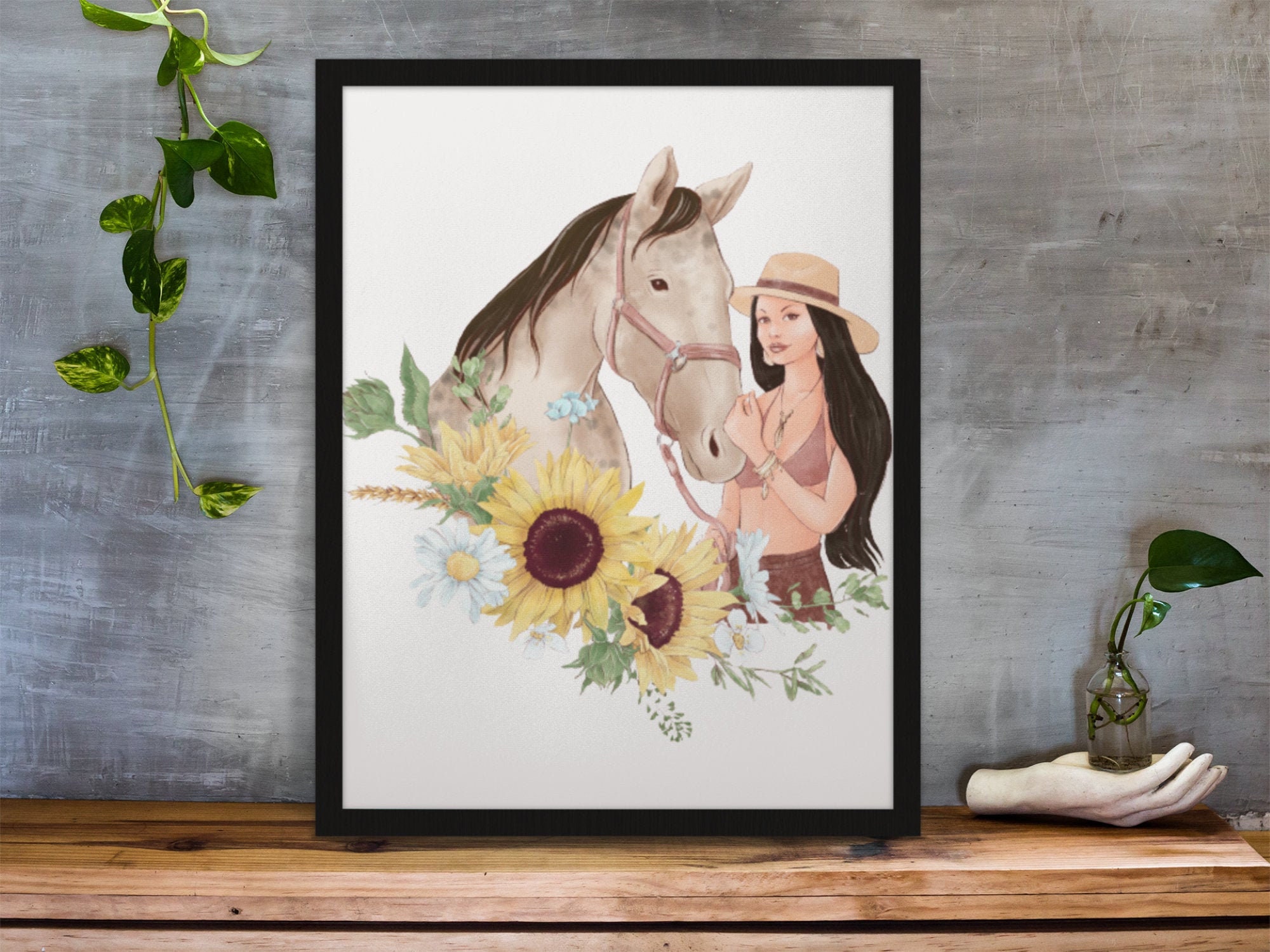 Free Free 252 Horse Sunflower Svg SVG PNG EPS DXF File