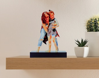 Custom Silhouette | Acrylic Photo Cutout | Custom Portrait | Grandparent Gift | Personalized Gift | PhotoPrint | Gift for Her | Gift for Him
