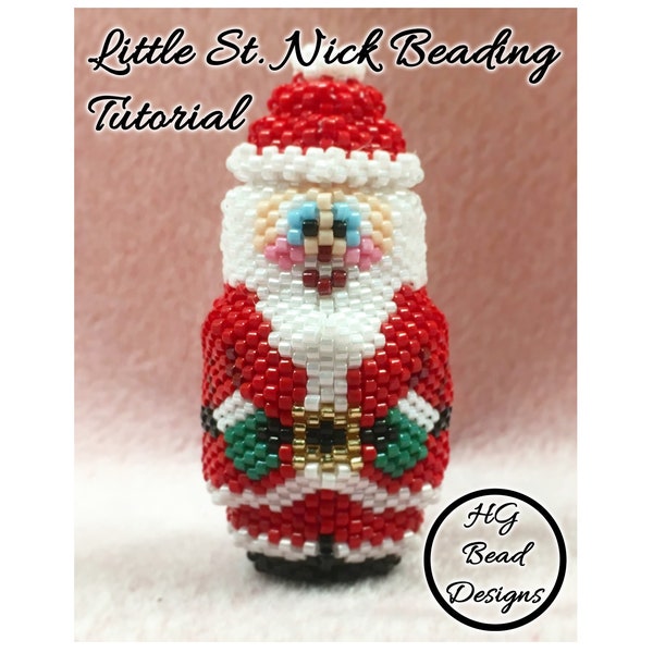 Tutoriel de motif d'ornement en perles Little Santa Peyote