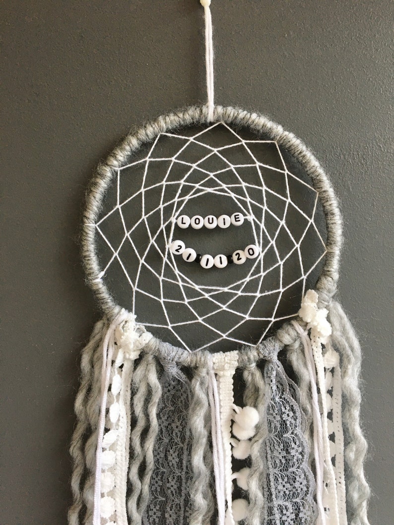 Personalised Dreamcatcher Name And Birthday