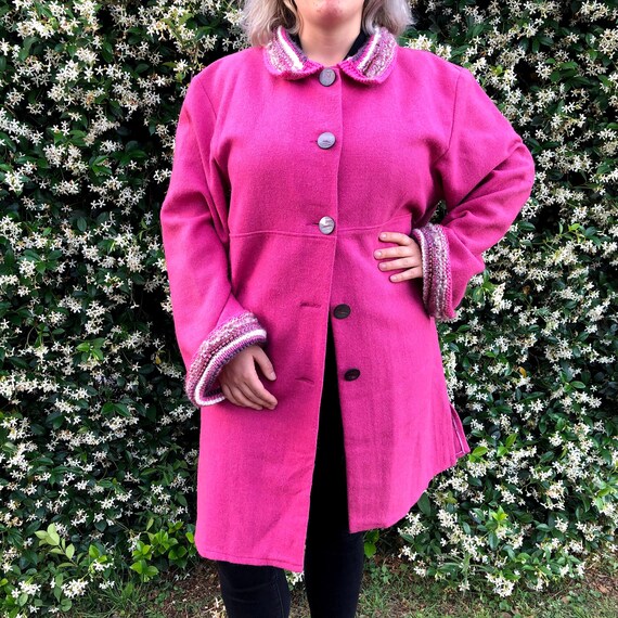 Sheep wool cheap coat