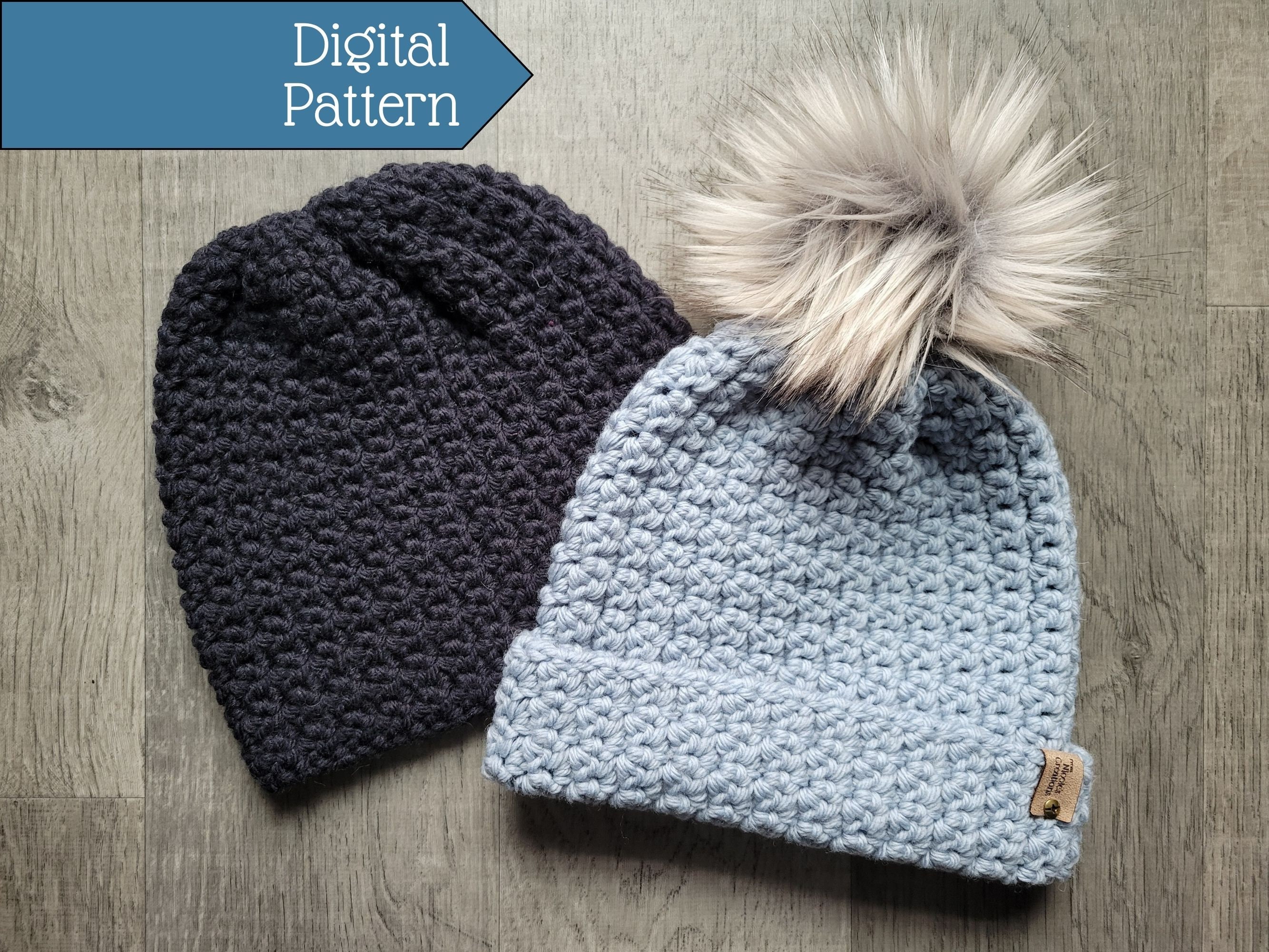 Bulky Weight Crochet Hat Pattern