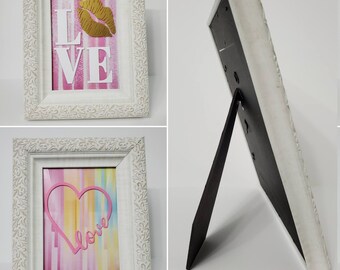 Valentine's Day Love frame sign decoration