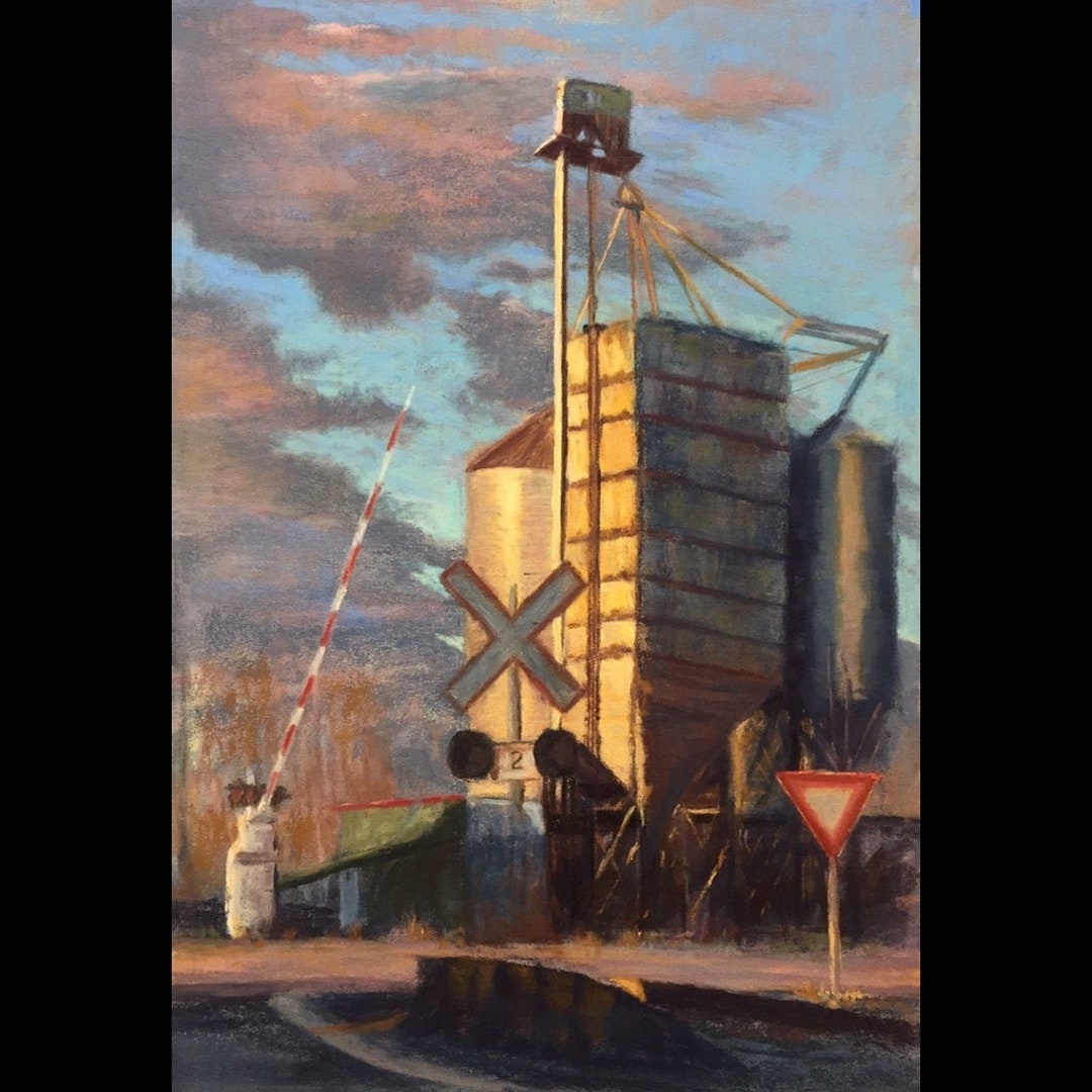 Disappearing Langley Grain Elevator Etsy