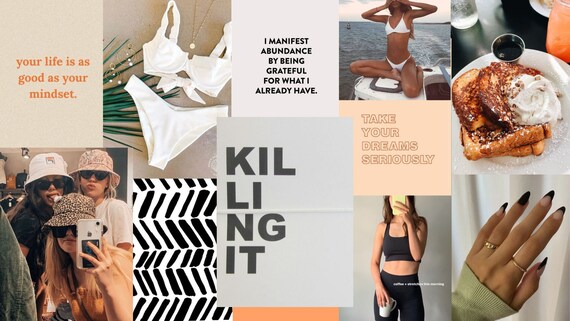Summer Wallpaper Vision Board Digital Digital Wallpaper - Etsy Summer Wallpaper Vision Board Digital Digital Wallpaper - Etsy