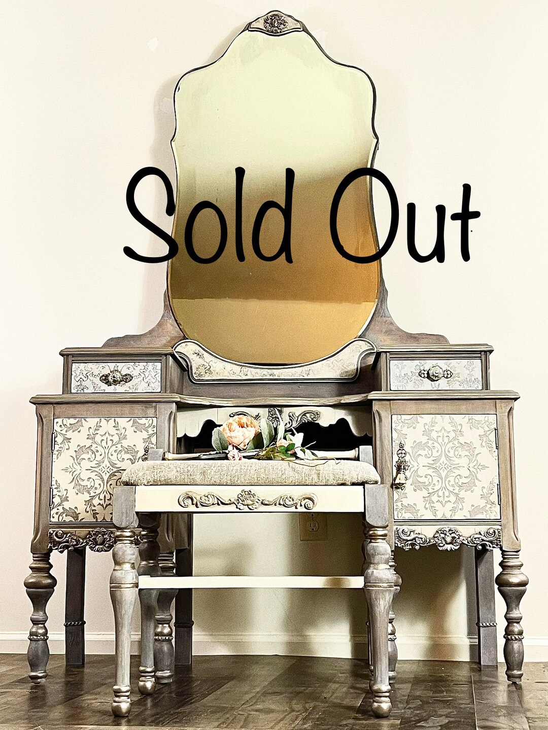 SOLD OUT Do Not Purchase Antique Vanity Etsy
