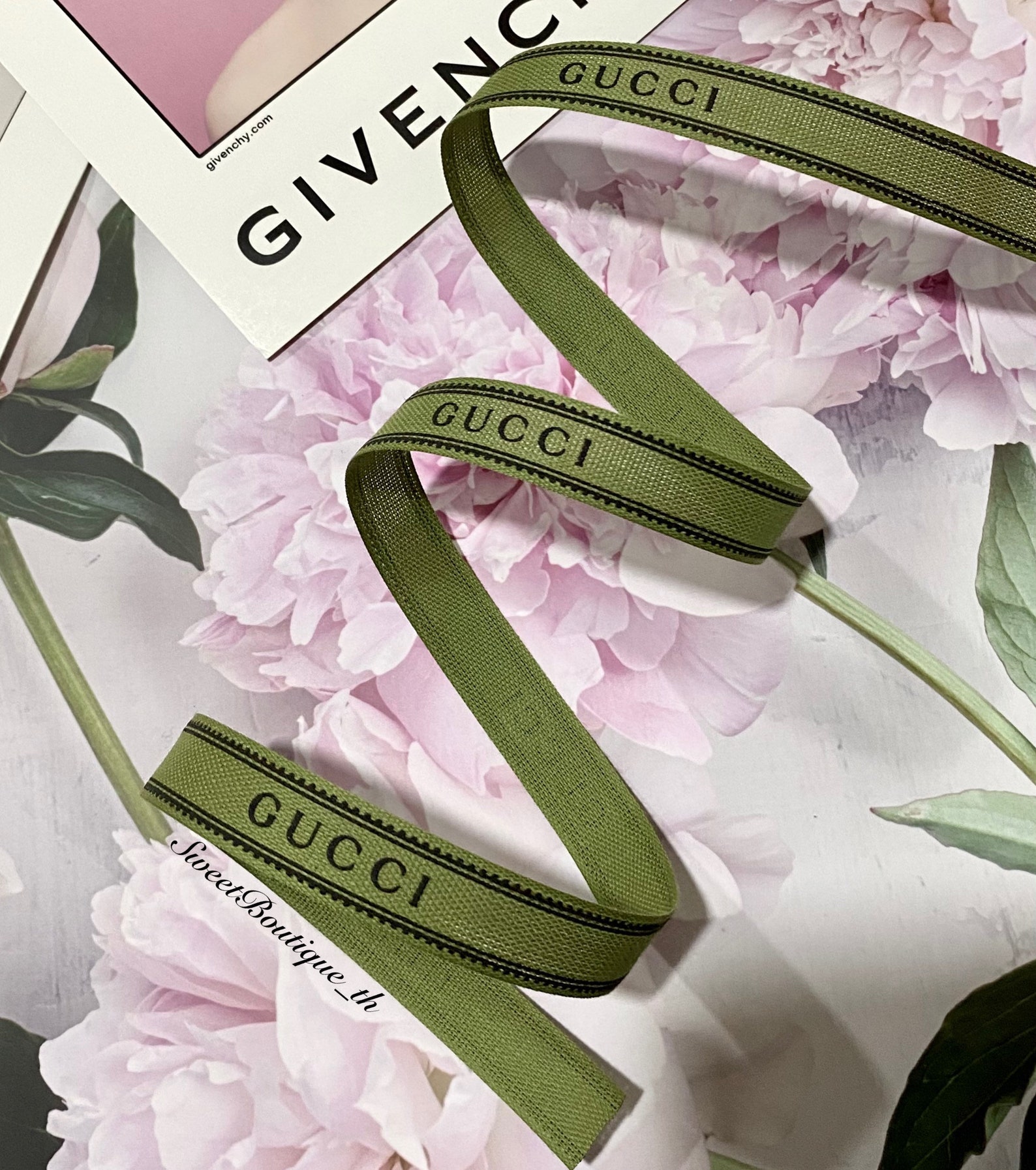 New Gucci Holiday2020 ribbon 1meter Etsy