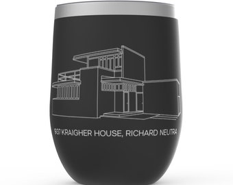 Kraigher House Cocktail Tumbler - Black