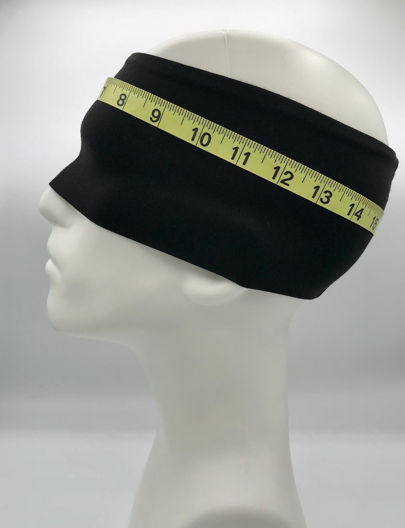 Take your measurement for the Eye Mask with a soft measuring tape. Our low profile Eye Mask works well with CPAP head gear!