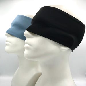 Our CPAP Eye mask /sleep mask is soft and cozy. It works well on it’s own or, for those with sleep apnea, it fits nicely under your CPAP head gear. The CPAP sleep mask can also be worn  with our custom bamboo CPAP chin straps. These eye masks help with insomnia & melatonin production. Great for meditation as well!