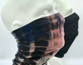 Full Face Mask Scarf, Breathable, Lightweight, Stretch-Bamboo Neck Gaiter